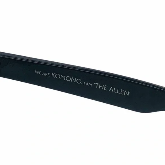 KOMONO sunglasses The Allen Paisley NEW black grey wayfarer  display picture 2